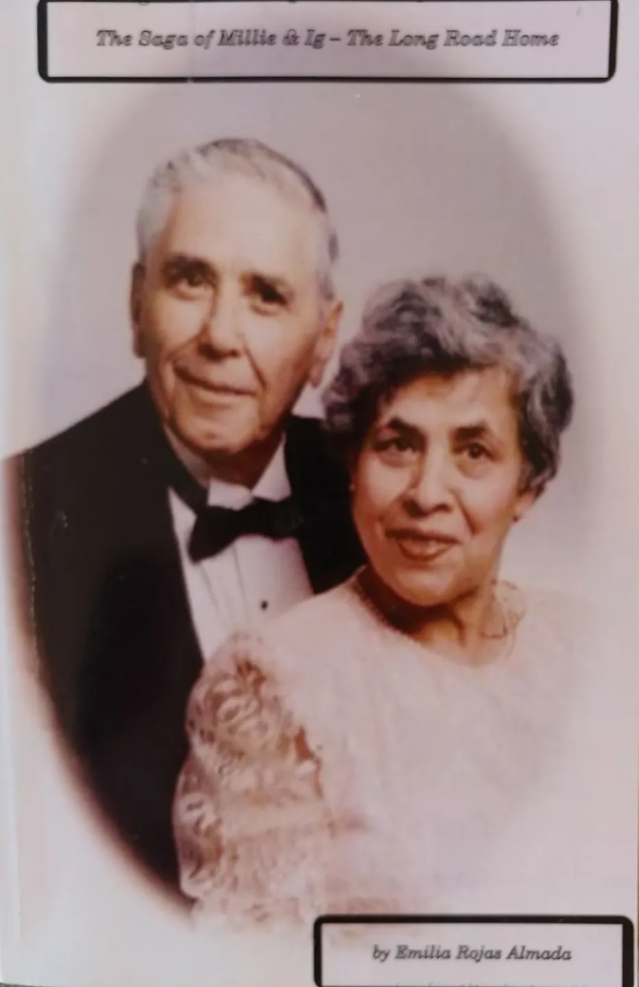 An old photo of a man and woman